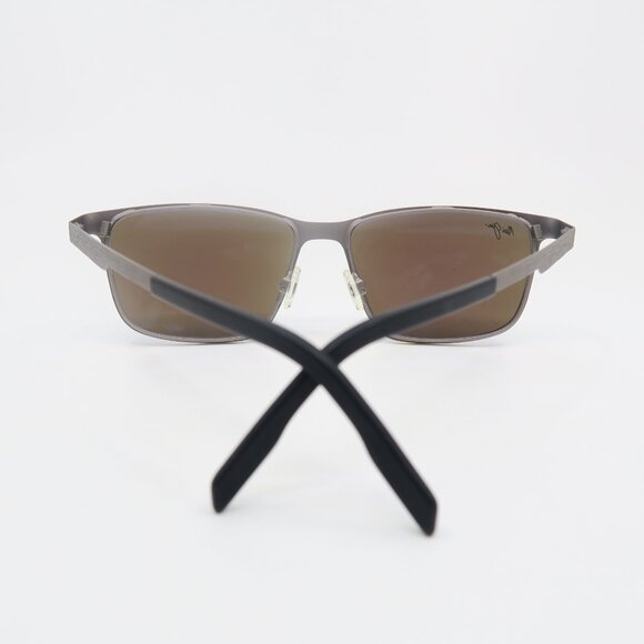 Maui Jim MJ532-14 CUT MOUNTAIN, Blue Hawaii Polarized, Made in Italy Sunglasses. - Picture 8 of 9